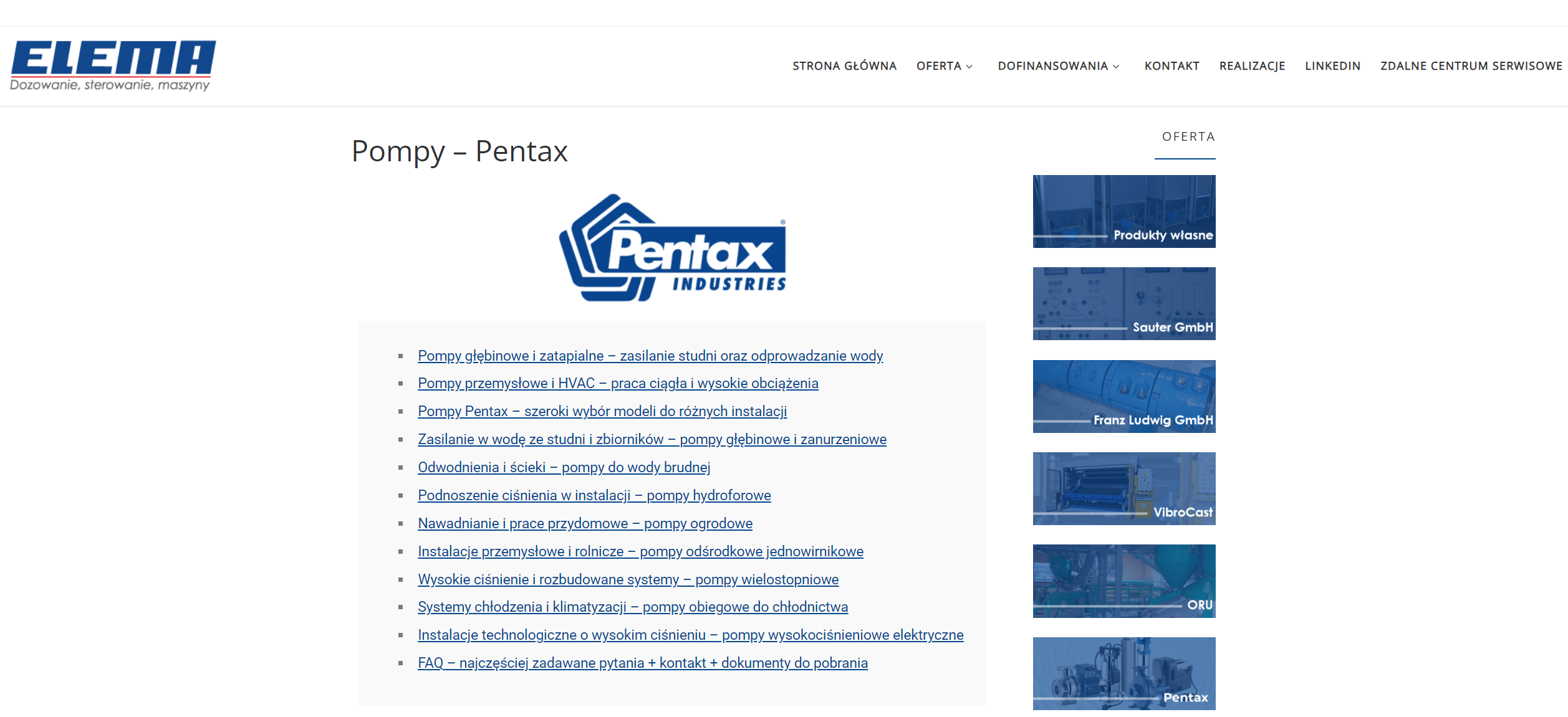Pompy Pentax - jak dobrać odpowiedni typ pompy do konkretnej instalacji?