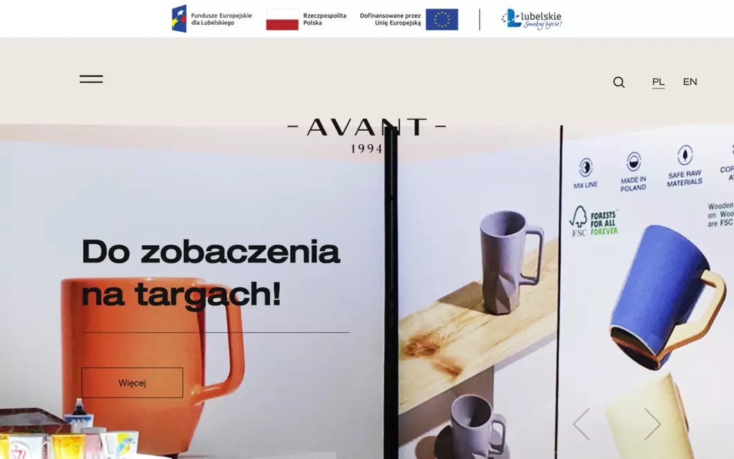 Producent kubków ceramicznych - Avant - podgląd