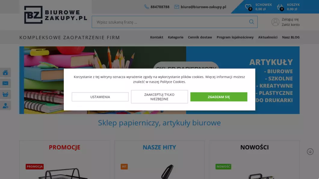 Biurowe Zakupy - podgląd