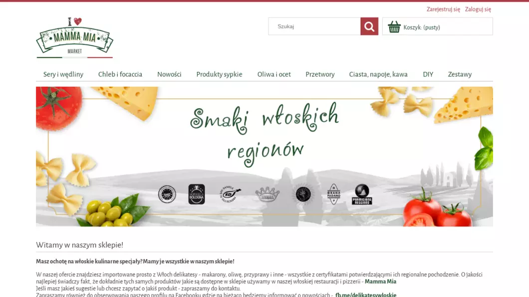 Mamma Mia Market - podgląd
