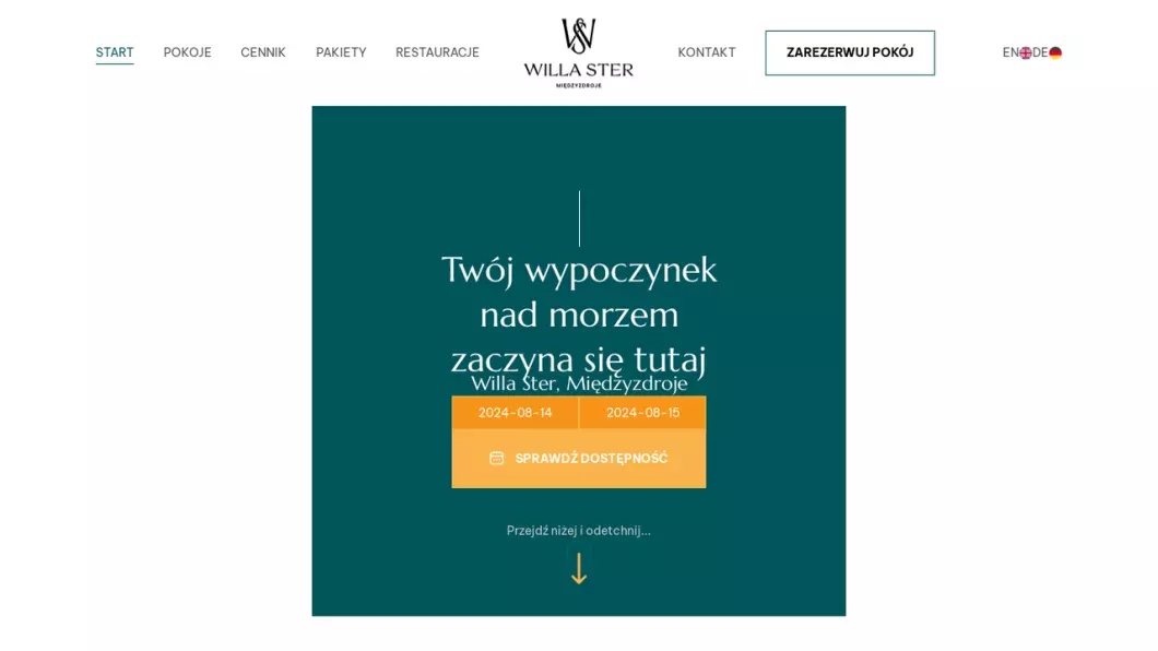 Noclegi Willa Ster - podgląd